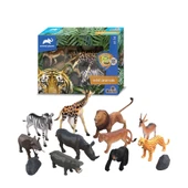 12 Parça Vahşi Hayvan Seti Eğitici Öğretici Doğa Seti Oyuncak Hayvan Seti thumbnail 1