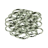 Anahtarlık Halkası Metal 2.2 Cm (1000 Adet)  Gümüş - 1