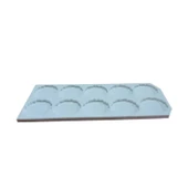 Epoksi  Silikon Kalıp Tırtıklı Kenar Magnet Kalıbı 5.8 CM 10 lu - 1