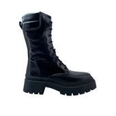 Albini 2610075 Hakiki Deri Kadın Bot thumbnail 1