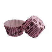 Cupcake Kalıbı Pet Kapsül  Kek Kalıbı 52X45 MM (100 Adet)  Mutfak Desenli - 1