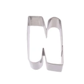 Kek Kurabiye Ve Pasta Kalıbı Metal N Harfİ Büyük Boy Alfabe 8.5 CM - 1