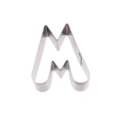 Kek Kurabiye Ve Pasta Kalıbı Metal M Harfİ Büyük Boy Alfabe 8.5 CM - 1