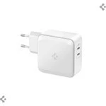 Spigen 65W USB-C 2 Port Yüksek Hızlı Şarj Aleti / Şarj Isısını Düşürür GaN Destekli Akım Korumalı Güç Adaptörü iPhone & Android & iPad & MacBook Type-C - ACH02693 - 1