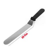 Eğik Pasta Sıvama Spatulası Oval Uçlu B073  25  CM - 2