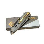 Chongming Çakı Titanyum Gold Marka:Alaska Ürün Kodu: CM84 20CM thumbnail 2