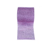 Taş Görünümlü Plastik Şerit 14 Cm (9 Metre)  Pembe - 1