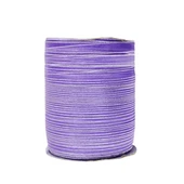 Organze Kurdele 1 CM Kenarı Şeritli  (457 Metre)  Lila - 1