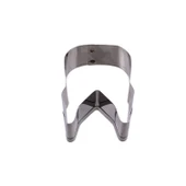 Kek Kurabiye Ve Pasta Kalıbı Metal Şekilli Diş Buğdayı 5X7.5 CM - 1