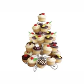 Metal Cupcake Standı 5 Katlı / 41 Li Kek Standı - 1