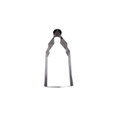 Kek Kurabiye Ve Pasta Kalıbı Metal Şekilli Biberon Modeli 4X10 CM - 1