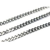 Metal Çanta ve Takı Zinciri 10 MM (1 Metre)  Gümüş - 1