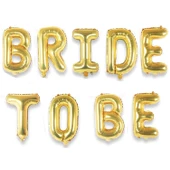 Folyo Balon Bride To Be 9 Parça 40 CM  Altın - 1