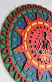 Ev Dekoru Lotus Mandala Çakra Temalı Ahşap Duvar Dekoru - 1