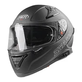 Pilot Snake SV Mat Siyah Kapalı Motosiklet Kaskı thumbnail 2