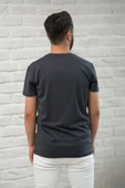 Paul Martin Slimfit Fit Bisiklet Yaka Rayon Kumaş Full Likralı T-shirt thumbnail 5