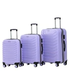 YEFA PP Polipropilen Kırılmaz Kabin & Orta & Büyük Boy 3'lü Valiz Seti thumbnail 1