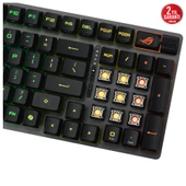 ASUS ROG CLAYMORE II/RX RED/PBT/UK AURA SYNC RGB BILEK DESTEGI MEKANIK OYUNCU KLAVYE ROG RX RED SWITCH INGILIZCE - 3