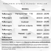 volkswagen için Golf Mk4 Bora Polo Passat Skoda Octavia İbiza Orta Konsol Kolçak Mandalı SİYAH thumbnail 2