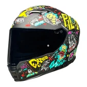 Pilot Alpha SV Future Black Kapalı Motosiklet Kaskı thumbnail 2