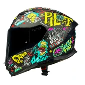 Pilot Alpha SV Future Black Kapalı Motosiklet Kaskı thumbnail 1