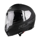Pilot Alpha SV Mat Siyah Kapalı Motosiklet Kaskı thumbnail 2