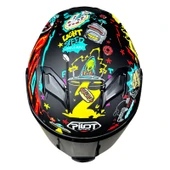Pilot Alpha SV Future Black Kapalı Motosiklet Kaskı thumbnail 4