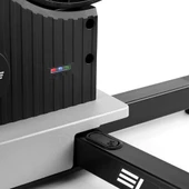 ELITE JUSTO2 INTERACTIVE HOMETRAINER+TRAVEL BLOCK+SHIMANO 11-34 12V RUBLE thumbnail 6