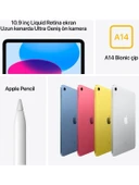 APPLE iPad 10.nesil 64GB 10.9" Wi-Fi + Cellular Tablet Pembe MCMM4TU/A - 5