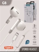 G8 Süper Bass Type-C Kulaklık - 1