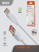 18W TYP-C USB Kablo - Fast - 1