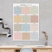 Eylül Başlangıç 2025 - 2026 Akademik Takvim, Akademik Planlayıcı Takvim, Duvar Takvimi - 1