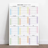 Eylül Başlangıç 2025 - 2026 Akademik Takvim, Pazar Günü Başlangıçlı Akademik Planlayıcı thumbnail 3