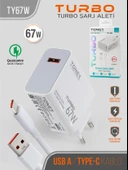 67W TYP-C Turbo Şarj Aleti - 1