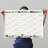 Eylül Başlangıç 2025-2026 Akademik Takvim, Boho Akademik Planlayıcı, Akademik Duvar Takvimi thumbnail 3