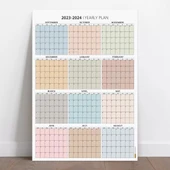 Eylül Başlangıç 2025 - 2026 Akademik Takvim, Akademik Planlayıcı Takvim, Duvar Takvimi - 3