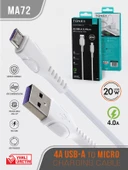 20W 4A Micro USB Kablo - 1