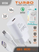 18W Micro Turbo Şarj Aleti - 1