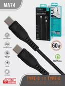 60W TYP-C To TYP-C USB Kablo - 1