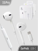 15 Pro Max Ear Pods Kulaklık - 1