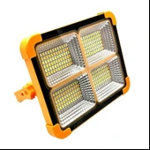 Noas 400W Solar Şarjlı Portatif Taşınabilir LED Projektör Aydınlatma YL71-0409-S thumbnail 1