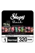 Sleepy Black Premium Plus Günlük Ped Normal 40x8 (320 Adet) thumbnail 1