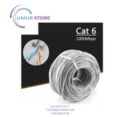 Kaliteli 60MT 60M 60 Metre Cat6 Cat 6 Cat6 Network Ethernet Kablosu Internet Televizyon Modem Ara - 1