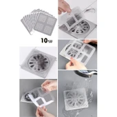 BUFFER® 10'lu Banyo ve Mıutfak Lavabo Koku Önleyici ve Haşere Böcek Önleyici Gider Filtresi - 6