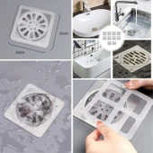 BUFFER® 10'lu Banyo ve Mıutfak Lavabo Koku Önleyici ve Haşere Böcek Önleyici Gider Filtresi - 5