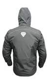 Forte Gt 1084 Babil Full Koruma 4 Mevsim Kışlık Softshell Motosiklet Montu L Beden Siyah - 6