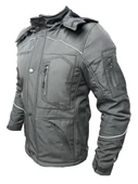 Forte Gt 1084 Babil Full Koruma 4 Mevsim Kışlık Softshell Motosiklet Montu L Beden Siyah - 5