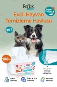 Reflex Care Evcil Hayvanlar için Çok Amaçlı Hijyenik Temizleme Havlusu 100'lü thumbnail 1