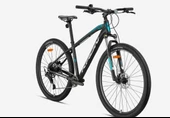 Kron XC 150 Pro 29" Jant Hidrolik Disk MTB Dağ Bisikleti Shimano CUES U4000 9 Vites Siyah Turkuaz thumbnail 1