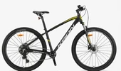 Kron XC 150 Pro 29" Jant Hidrolik Disk Mtb Dağ Bisikleti Shimano CUES U4000 9 Vites 1×9 Siyah Sarı thumbnail 1